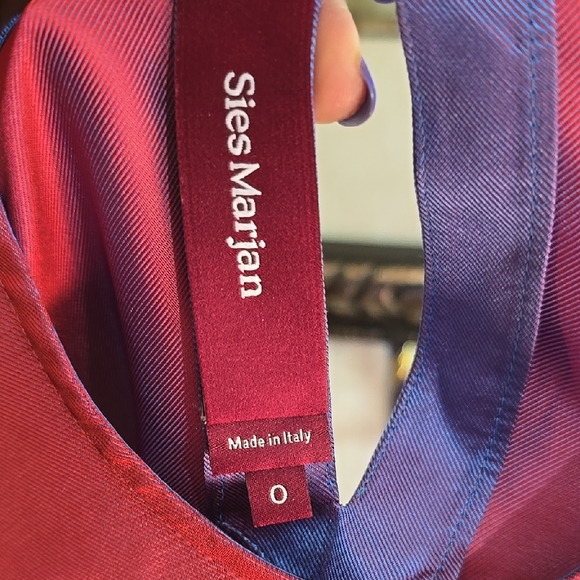 Sies Marjan Lysa Asymmetrical Iridescent Top. - Picture 8 of 9